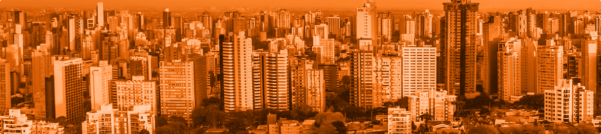 Imagem da idade de São Paulo com filtro laranja