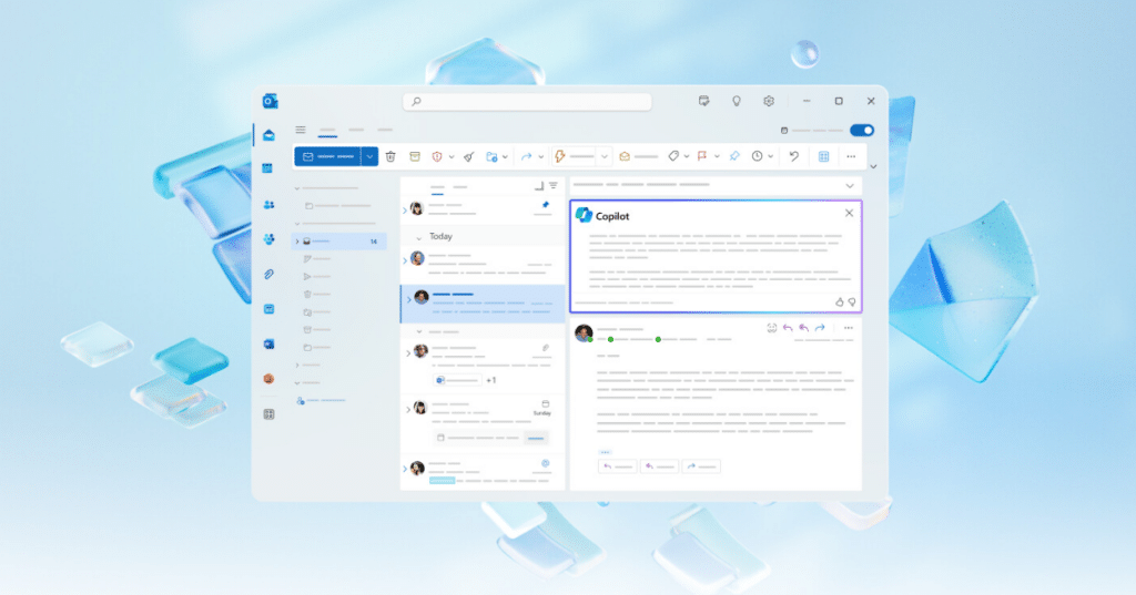Copilot no Outlook