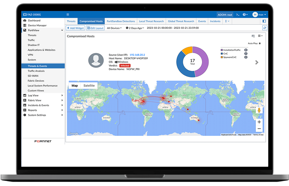 Fortianalyzer Fortianalyzer