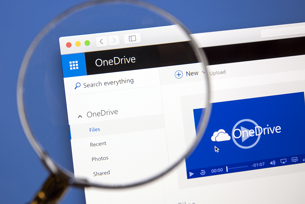 Backup de arquivos com o OneDrive